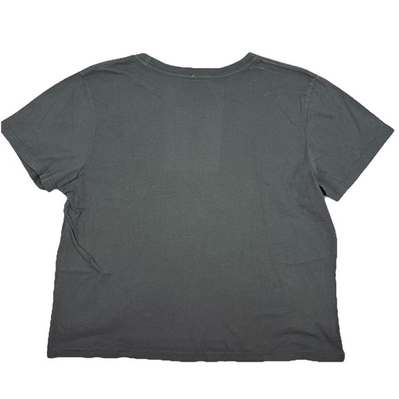 NWT KISS‎ Juniors Sport Top Cropped T-Shirt Big LOGO - XL - Picture 2 of 7